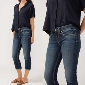 Silver Jeans Women's Suki Capri Jeans
